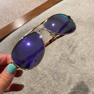 Oakley aviator style sunglasses